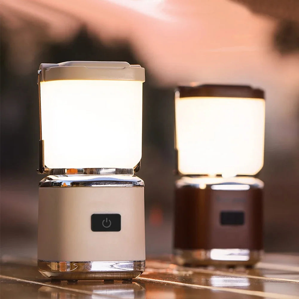 Illuminazione Retrò con Lanterna LED Portatile