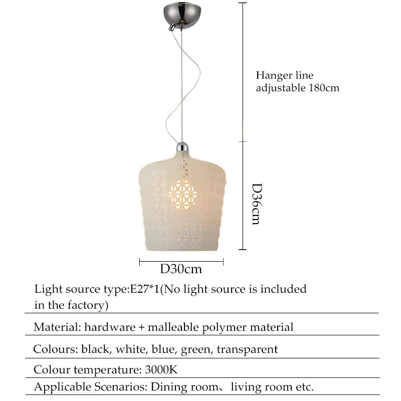 Lampadario Nordic Art Scavato – Eleganza Moderna e Design di Lusso