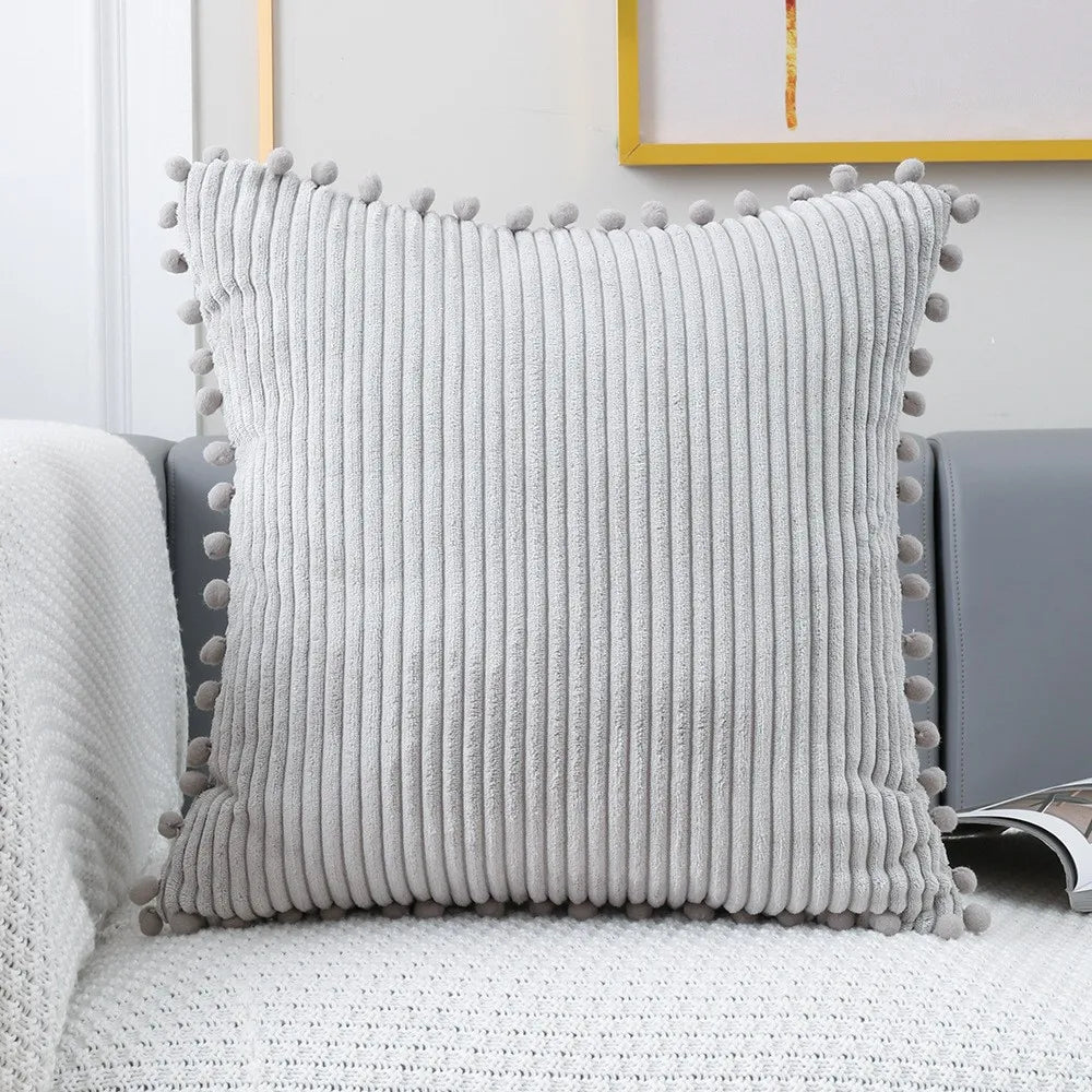Fodere per Cuscini Boho in Velluto a Coste - Eleganza e Comfort per Ogni Ambiente