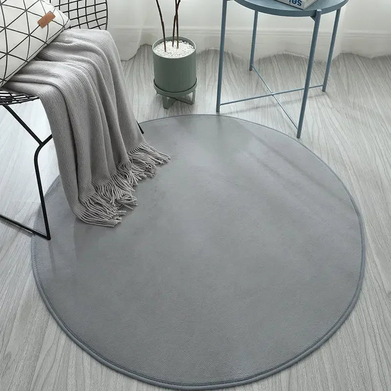 Tappeto Rotondo Nordico - Eleganza e Comfort per Ogni Stanza