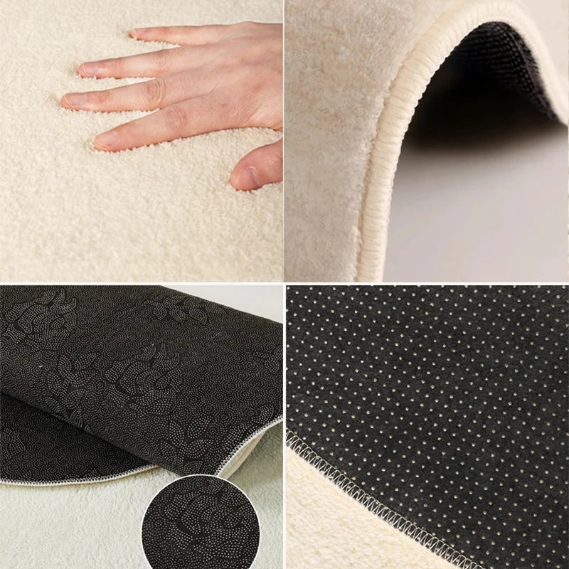 Tappeto Geometrico Wabi-Sabi - Eleganza Naturale e Comfort per la Tua Casa