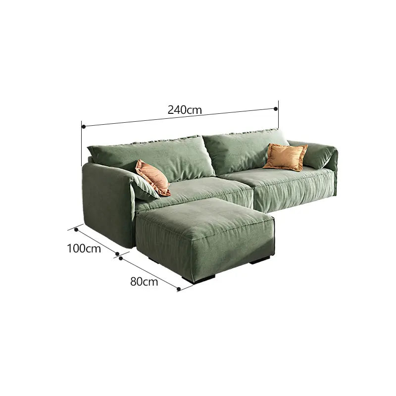 Divano Moderno in Tessuto di Lusso - Comfort e Stile per Ogni Soggiorno