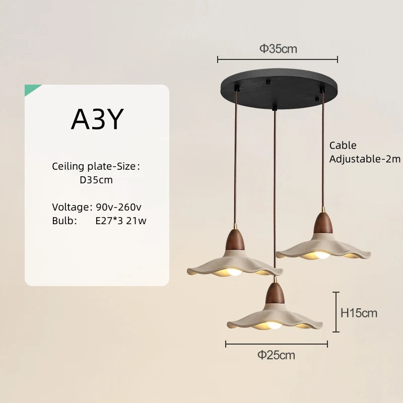 Lampada da Ristorante Giapponese in Stile Nordico – Eleganza Wabi-Sabi per la Tua Casa