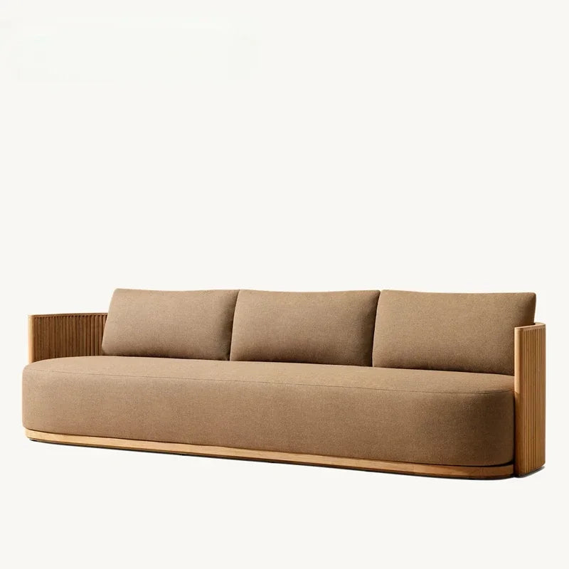 Divano da Esterno in Teak di Lusso: Eleganza e Durabilità per il Tuo Giardino