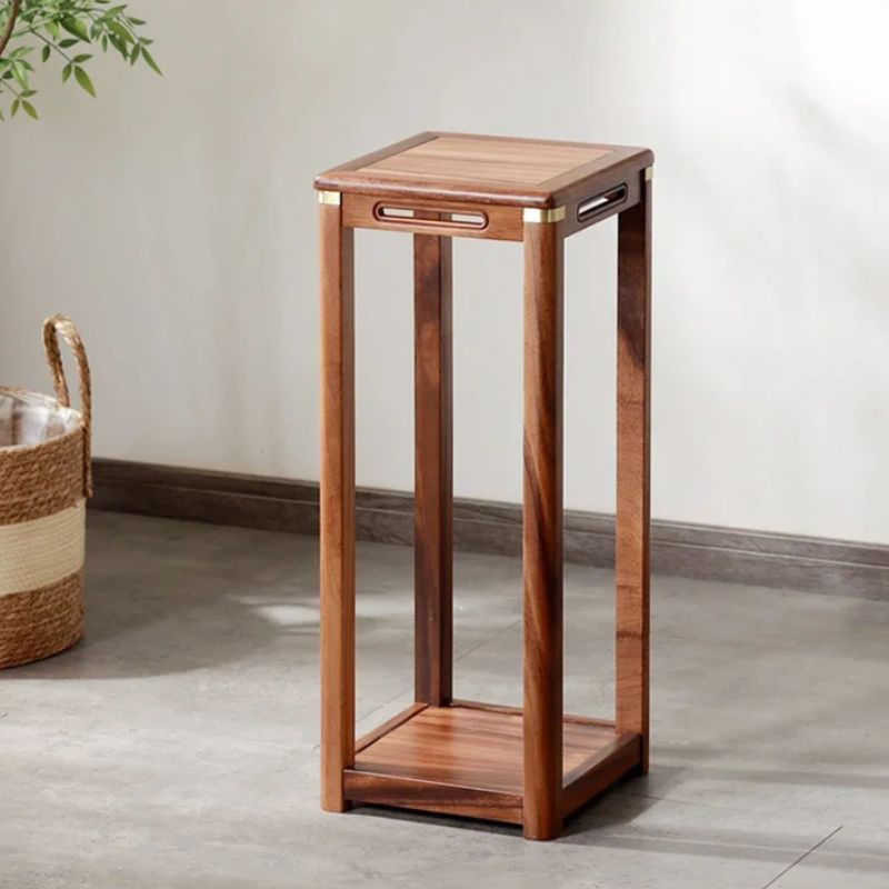 Supporto per Fiori in Legno Massello - Eleganza e Tradizione per la Tua Casa
