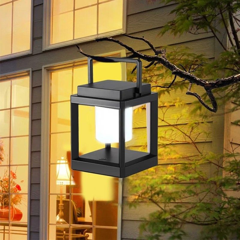 Luce Solare USB Pieghevole e Impermeabile - Lanterna da Campeggio Multifunzione