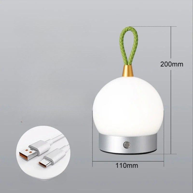Mini Lampada da Scrivania a LED - Eleganza Portatile e Funzionalità Versatile
