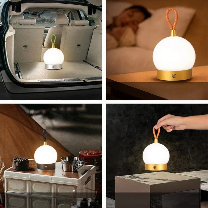 Mini Lampada da Scrivania a LED - Eleganza Portatile e Funzionalità Versatile