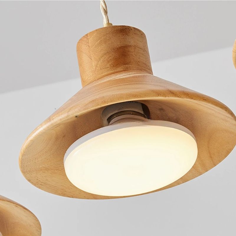 Eleganza Naturale con Lampada LED a Soffitto