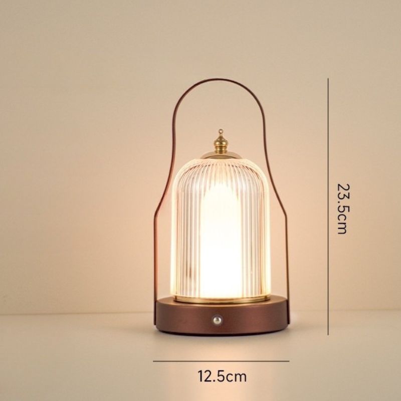 Eleganza Portatile con Lampada da Tavolo LED Ricaricabile