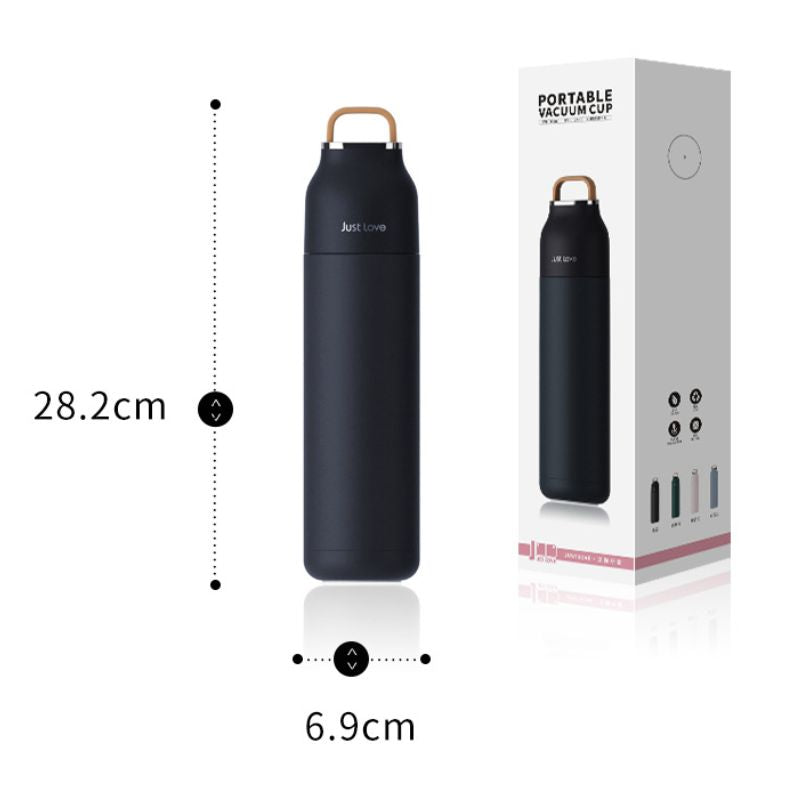 Praticità Sportiva con Bottiglia Termica in Acciaio Inox