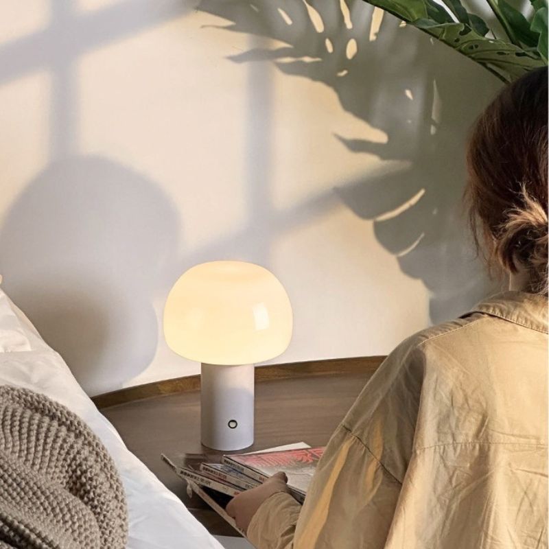 Lampada a Fungo Wireless - Eleganza e Tecnologia per Atmosfere Moderne