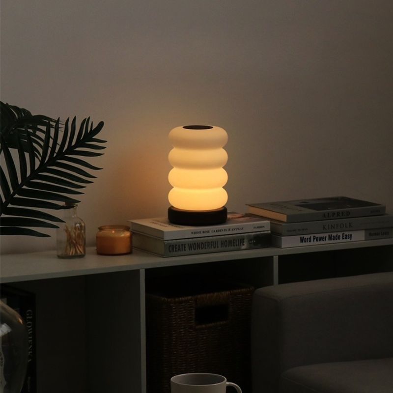 Charme Francese Antico - Lampada da Tavolo a Ciambella in Stile Vintage