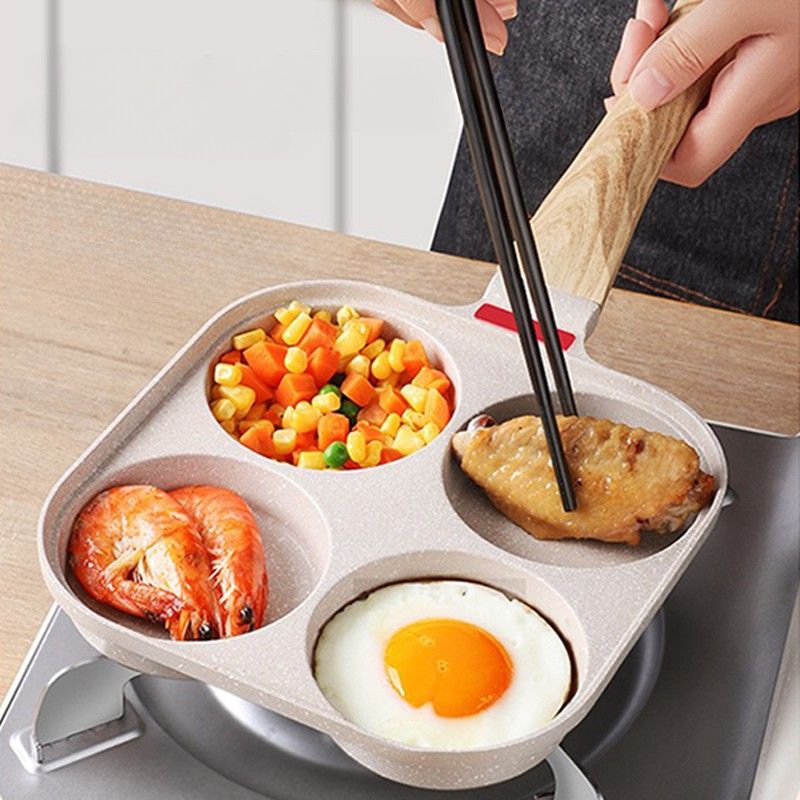 "Magia in Cucina: La Padella per Uova e Hamburger che Trasforma la Colazione in un Capolavoro!"