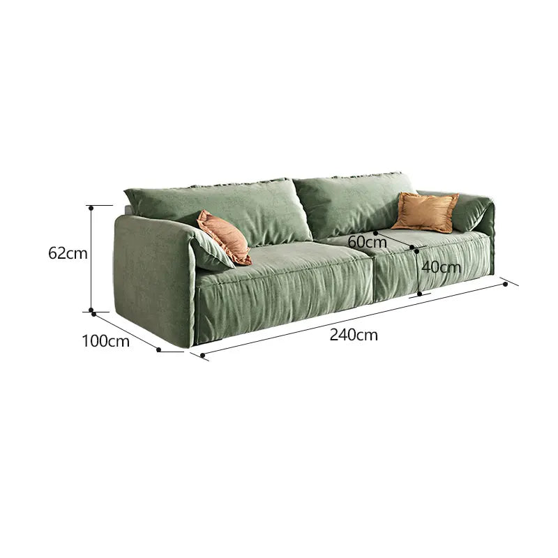 Divano Moderno in Tessuto di Lusso - Comfort e Stile per Ogni Soggiorno