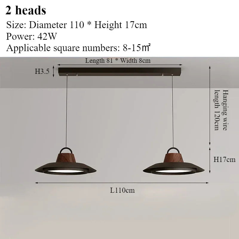 Lampada a Sospensione in Ferro Minimalista - Eleganza e Raffinatezza per Ogni Ambiente