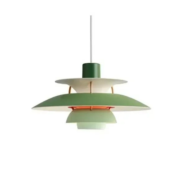 Fascino Danese con Lampadario a Sospensione Colorato