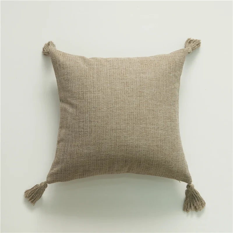 Federa in Lino con Nappe - Eleganza e Comfort per il Tuo Soggiorno