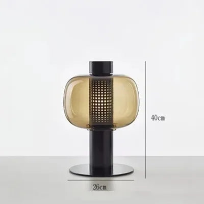 Lampada da Tavolo Bonbori Brokis - Design Retro in Vetro per un'Illuminazione Elegante e Funzionale