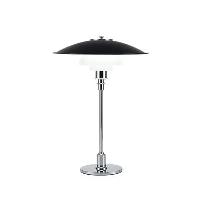 Eleganza Scandinava con Lampada da Scrivania in Vetro
