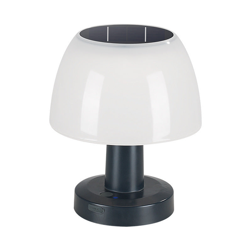 Lampada da Tavolo Solare a LED - Eleganza Versatile per Interni ed Esterni