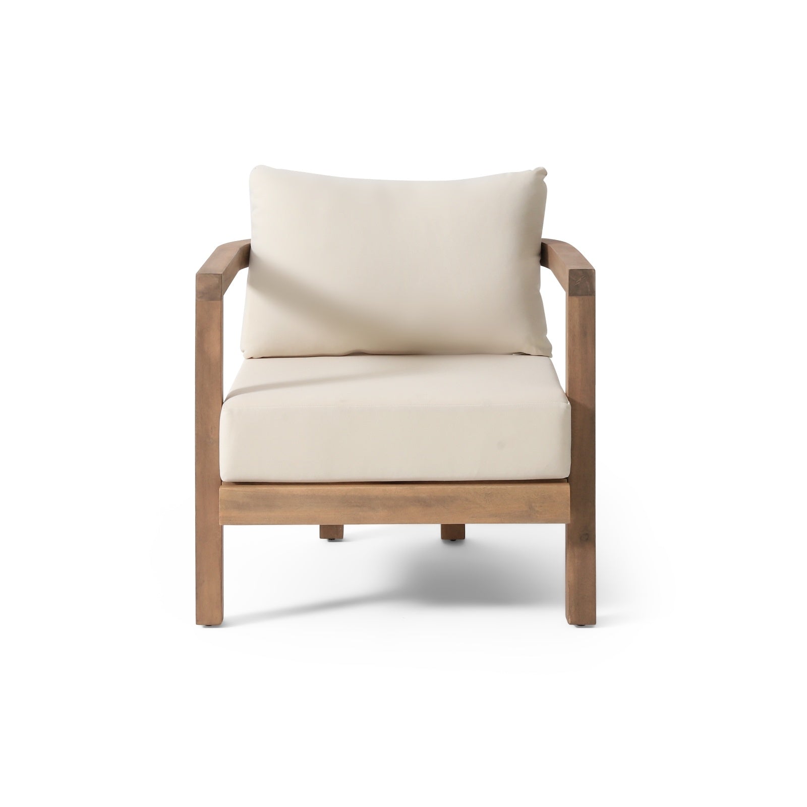 Poltrona da Esterno in Legno di Acacia - Eleganza Naturale e Comfort Premium