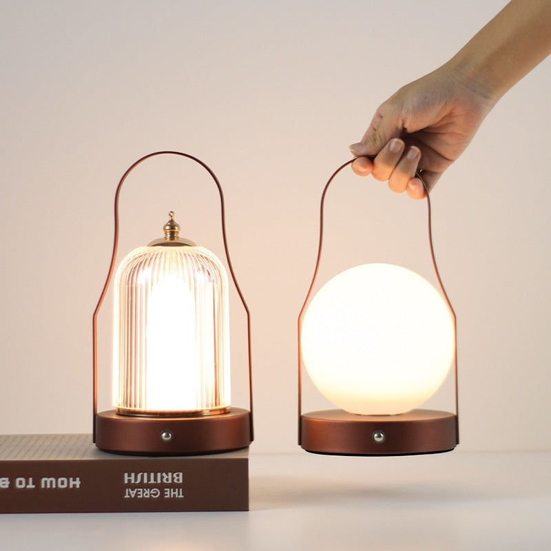 Eleganza Portatile con Lampada da Tavolo LED Ricaricabile