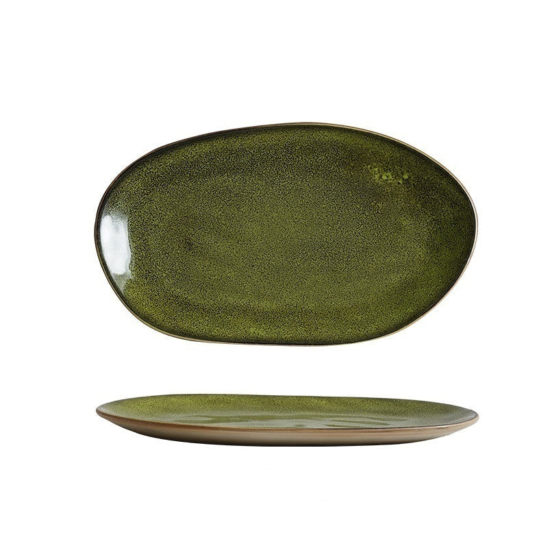 Arte a Tavola - Piatti in Ceramica Irregolari Stile Vintage