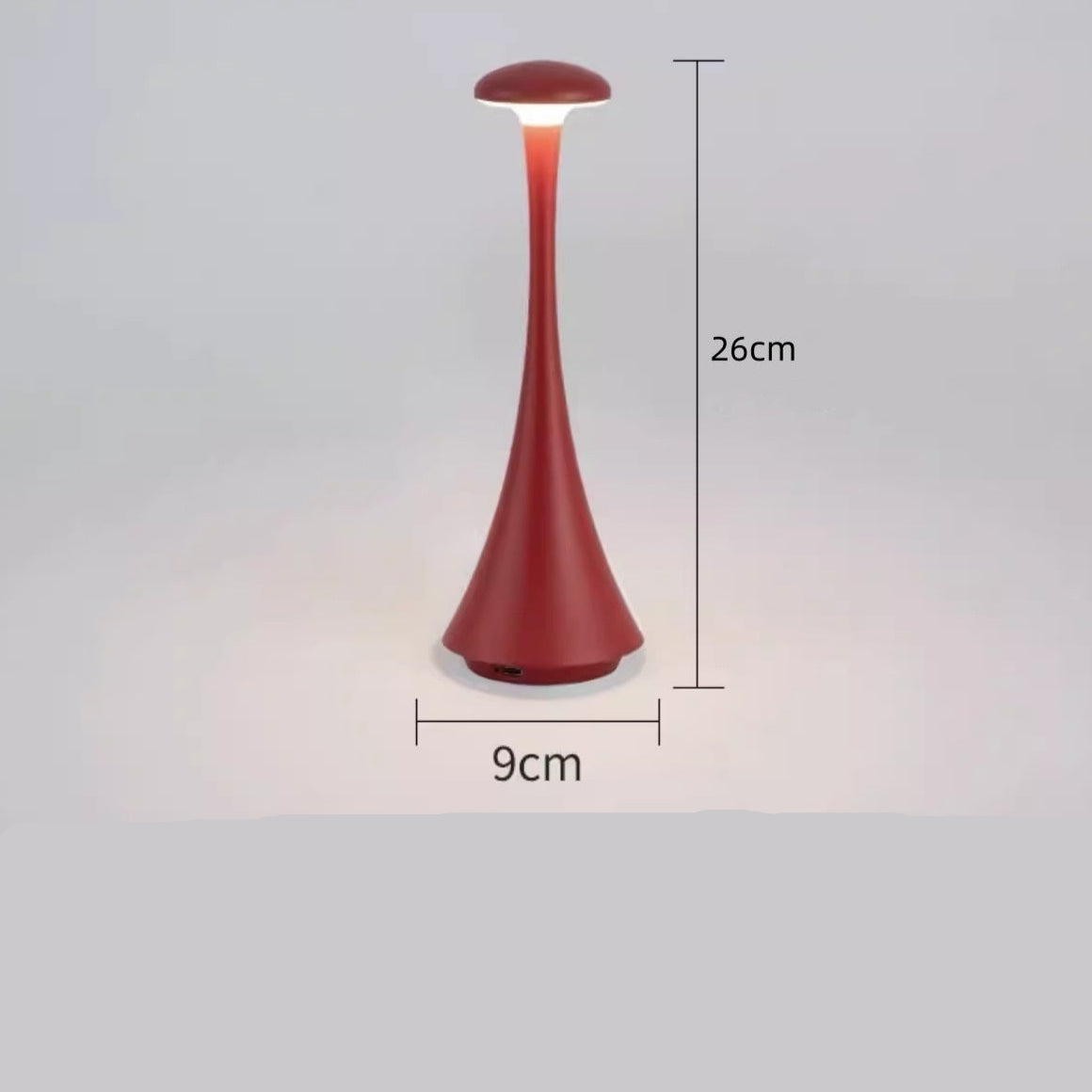 Atmosfera Perfetta con Lampada da Tavolo Ricaricabile