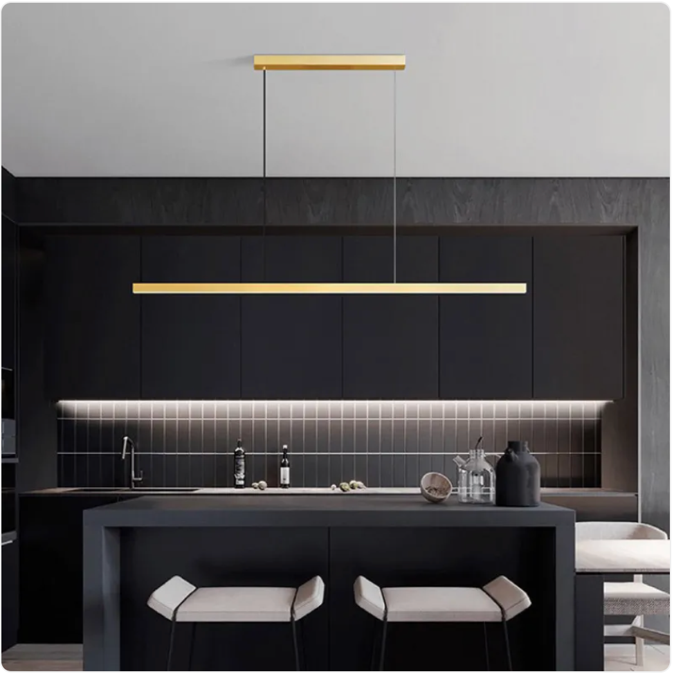Modern Nordic Minimalist Restaurant Chandelier