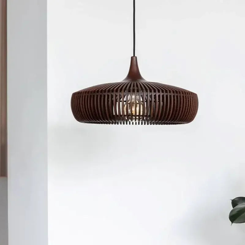 Lampada a Sospensione Clava Dine Log – Design Naturale e Atmosfera Accogliente