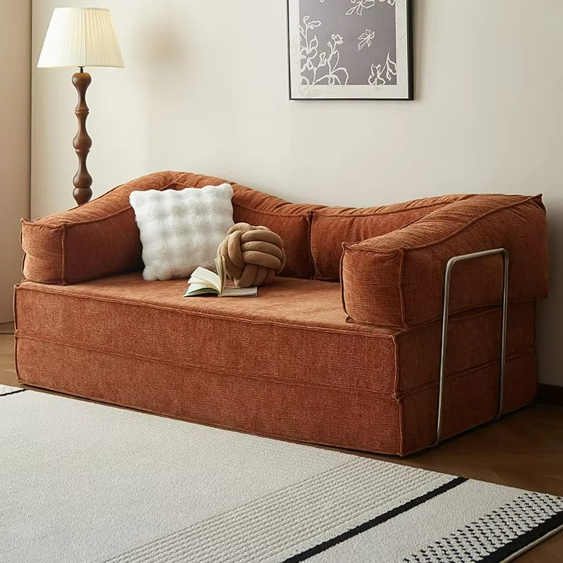 Divano Letto Retrò Pieghevole - Stile e Funzionalità per il Tuo Spazio Moderno