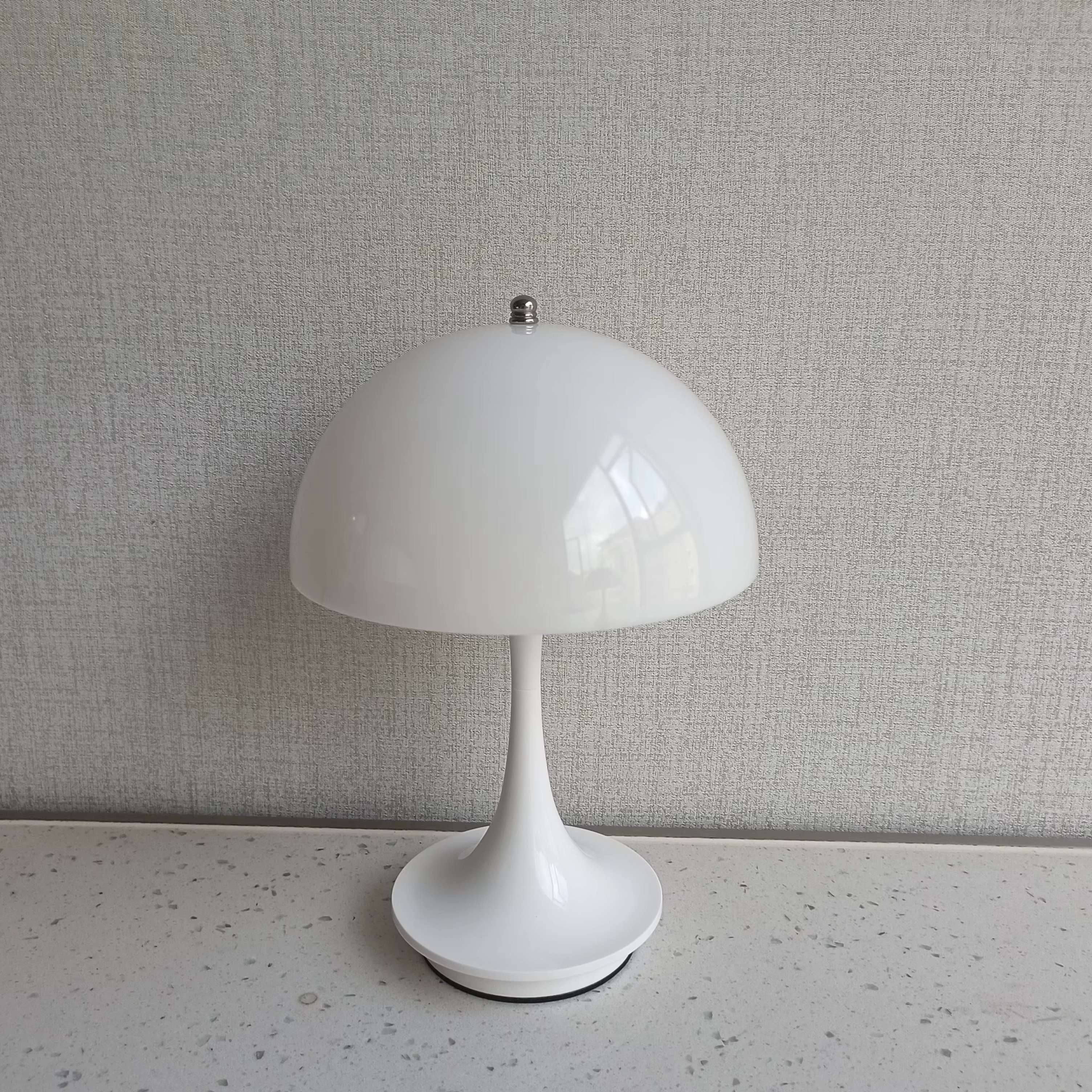 Stile Creativo con Lampada da Tavolo a Forma di Fungo