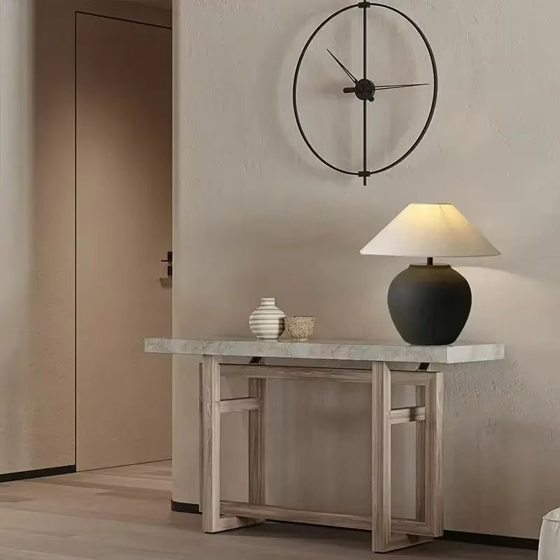 Lampada da Comodino in Stile Retro - Eleganza Giapponese per Camera e Studio