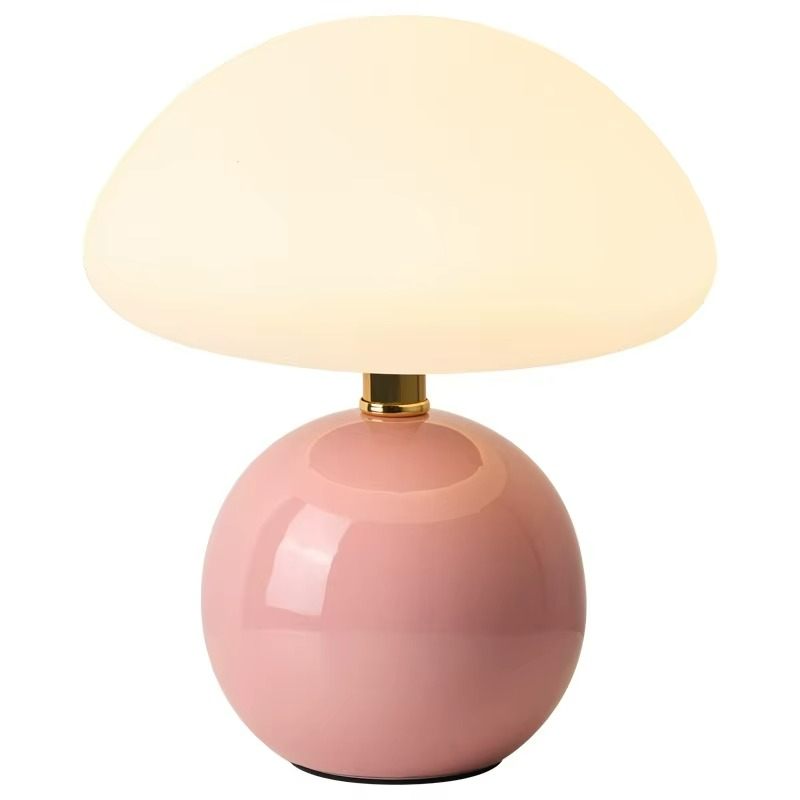 Lampada da Tavolo a Fungo - Stile Moderno e Calore Accogliente