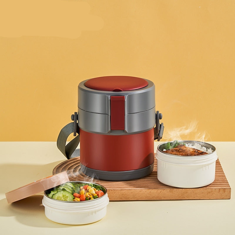 Porta Pranzo Termico in Acciaio Inossidabile 304: Gusto e Funzionalità al Tuo Fianco