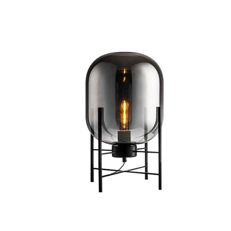 Lampada da Tavolo Tetrapod in Vetro: Stile Scandinavo Industriale Moderno