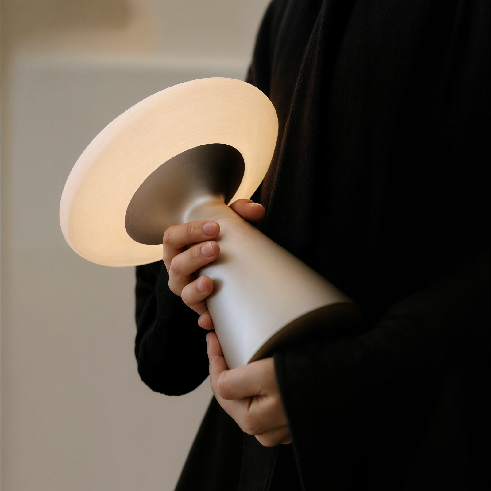 Eleganza Giapponese con Lampada da Tavolo Luna