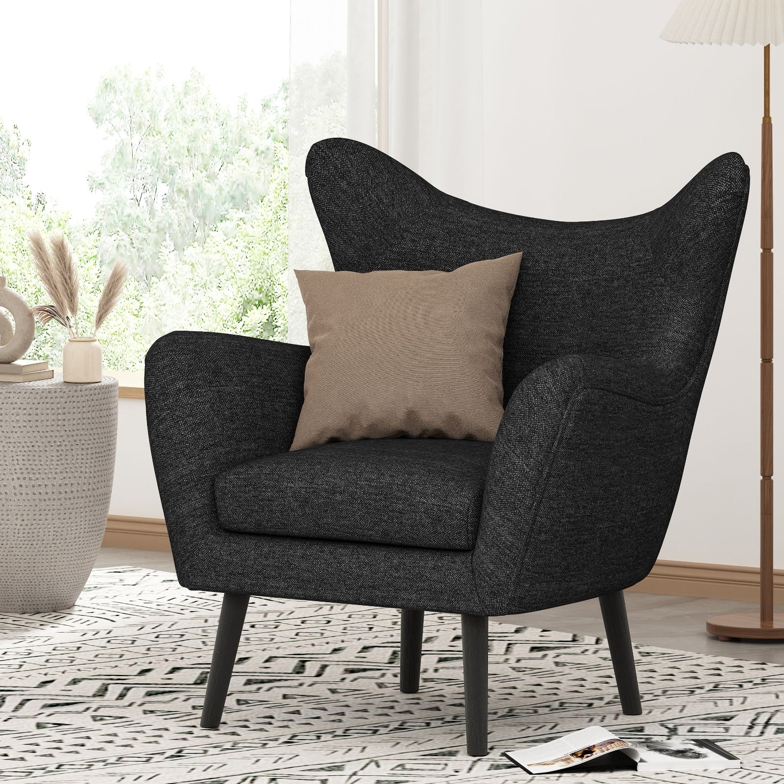Poltrona Moderna in Velluto - Eleganza e Comfort per il Tuo Soggiorno