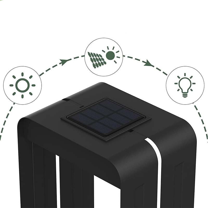 Luce Solare da Giardino - Illuminazione Elegante per Esterni