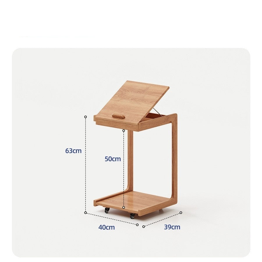 Stile Moderno con Tavolino in Legno Massello