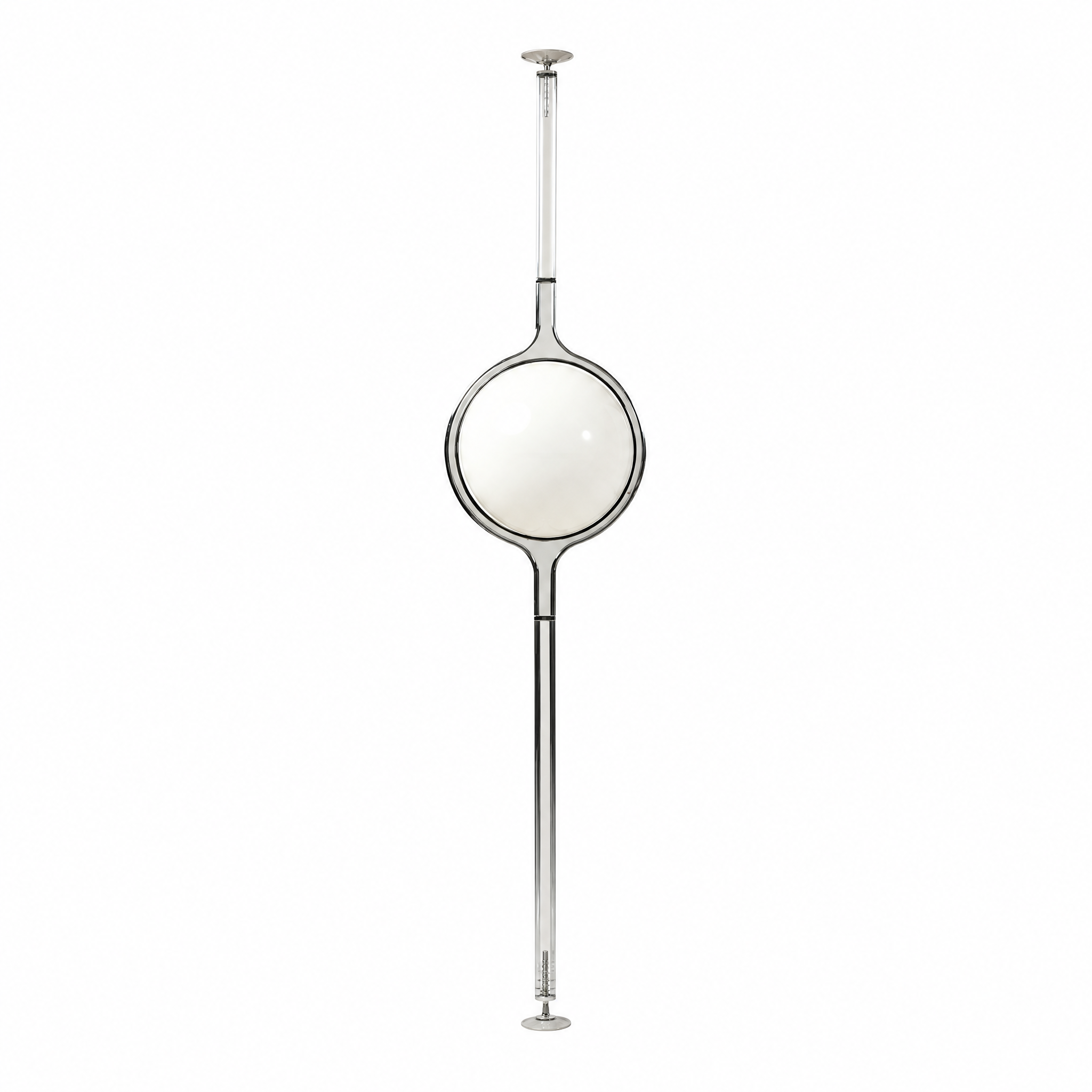 Luna Axis — Lampada da terra scultorea, luce che modella lo spazio