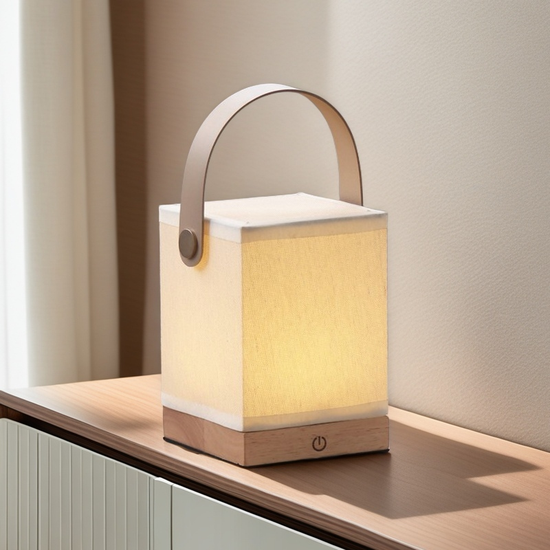 Illuminazione Portatile con Lampada da Comodino Ricaricabile