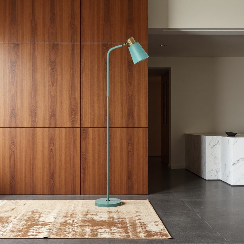 Lampada da Terra LED Nordica - Eleganza Regolabile per Ambienti Moderni