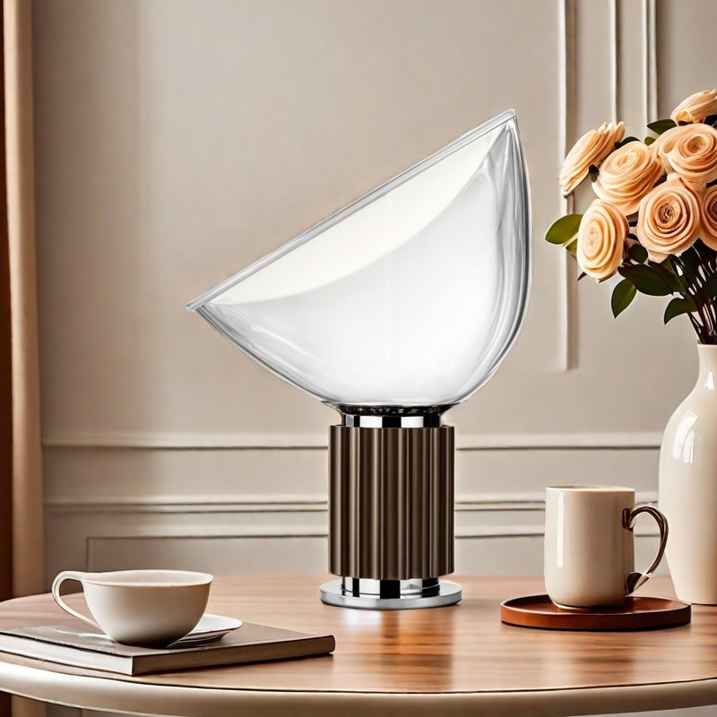 Eleganza Moderna con Lampada da Tavolo Radar