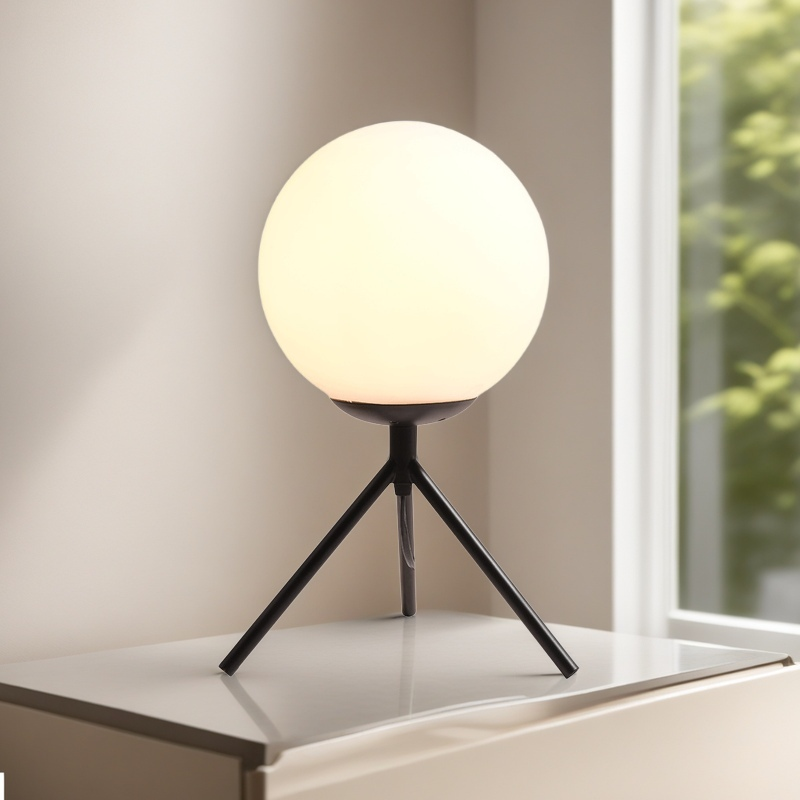 Eleganza Contemporanea con Lampada in Ferro e Vetro