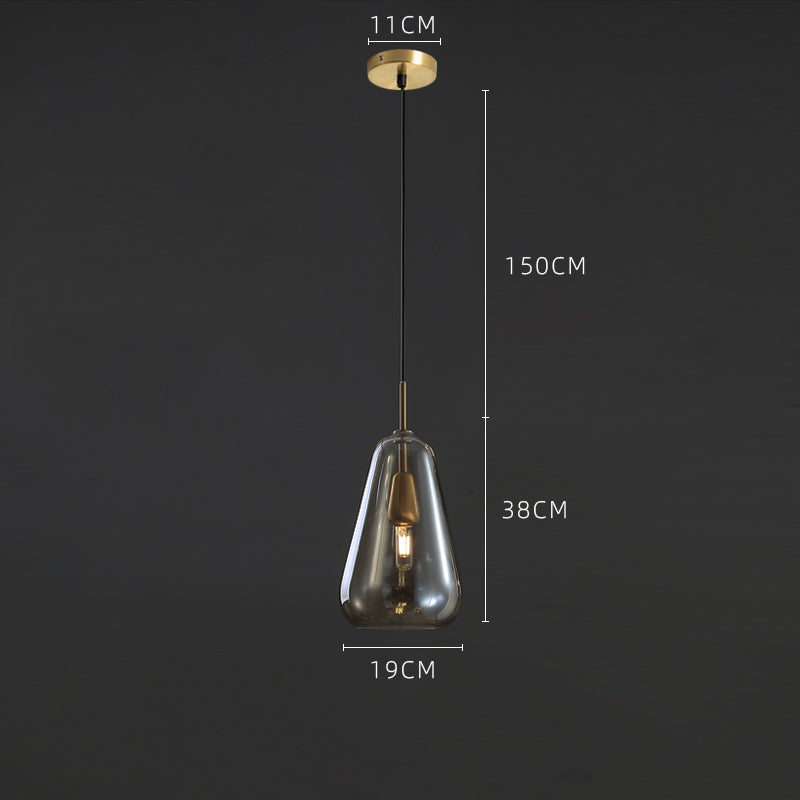 Lampada a Sospensione Linea Lunga in Rame: Eleganza e Luminosità Artigianale