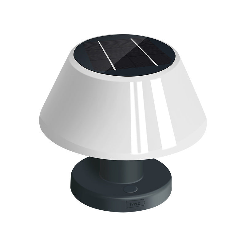 Lampada da Tavolo Solare a LED - Eleganza Versatile per Interni ed Esterni