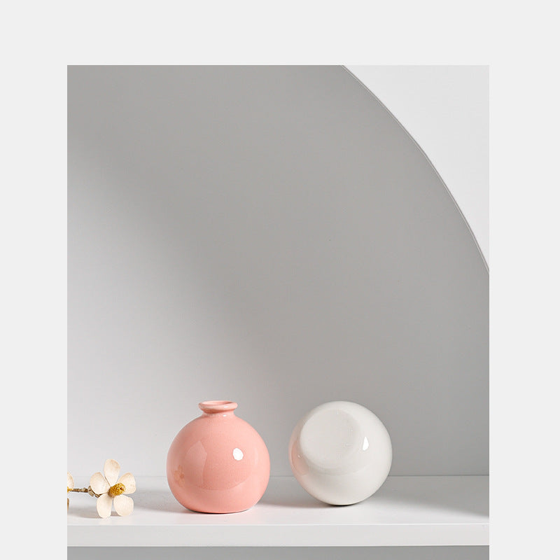 Elegante Vaso INS in Stile Giapponese per Decorazioni Domestiche