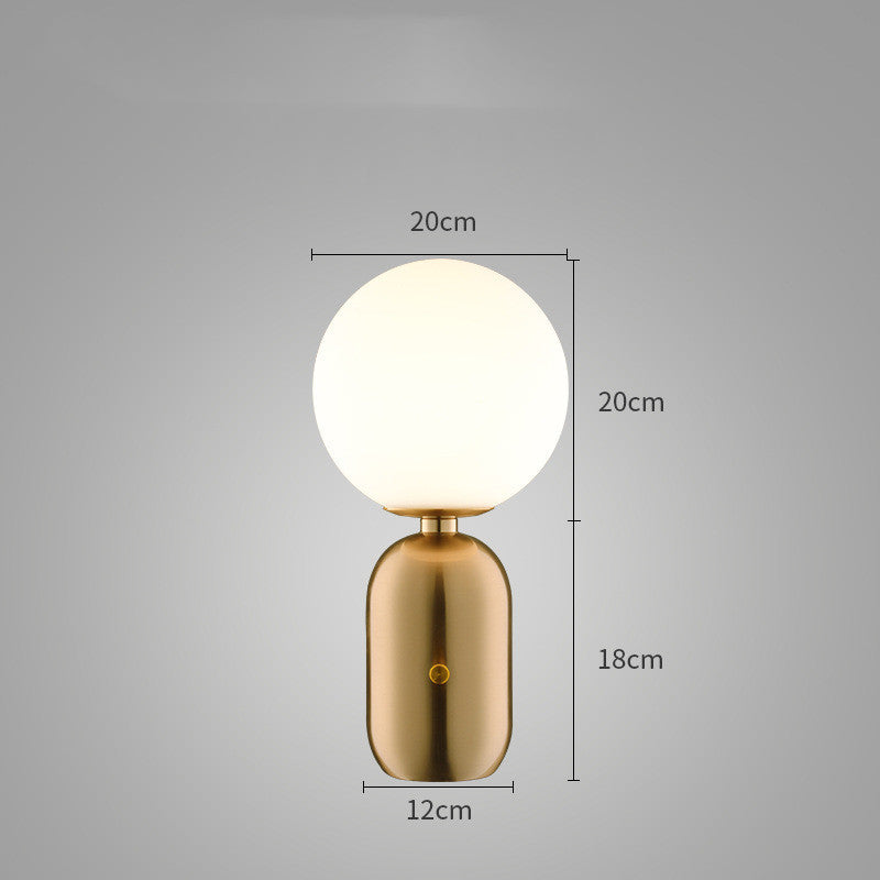 Luce Verticale Nordica - Lampada da Comodino Moderna